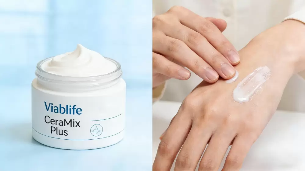 Viablife CeraMix Plus Skincare Solutions for Barrier Repair and Sensitive Skin