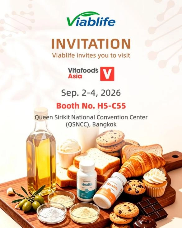 Viablife Welcomes You to Vitafoods Asia 2026 Viablife Welcomes You to Vitafoods Asia 2026