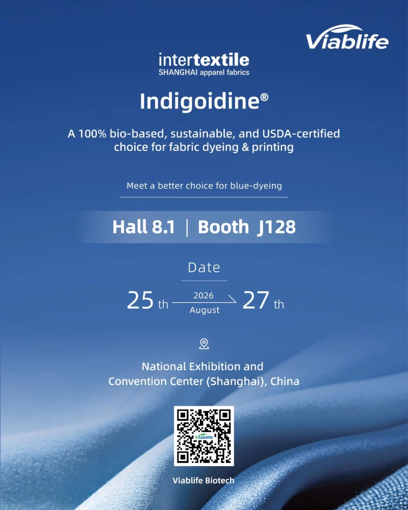 Viablife at Intertextile Shanghai Apparel Fabrics 2026 Viablife at Intertextile Shanghai Apparel Fabrics 2026