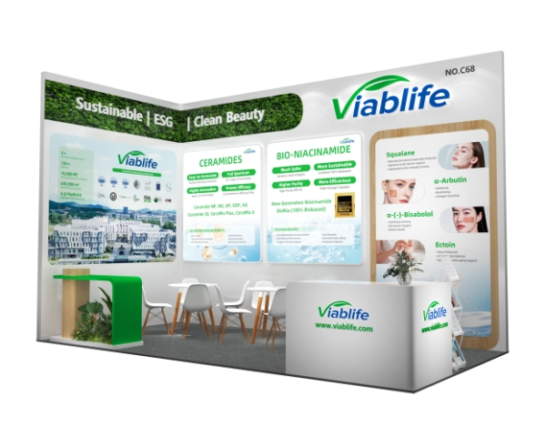 Viablife at in-cosmetics Asia 2026 Viablife at in-cosmetics Asia 2026